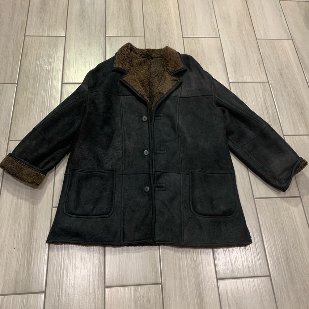 BIZZARRO S.R.L. Brown Leather Jacket